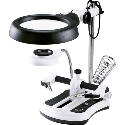 Lampe loupe led toolcraft - led,