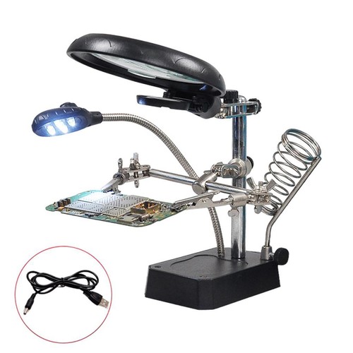 Loupe lampe atelier bras - loupe,