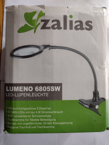Lampe loupe pince - lampe, ou