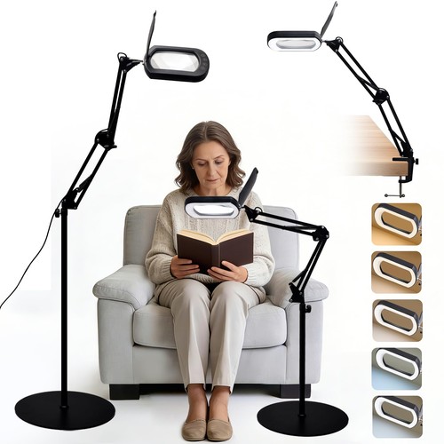 Lampe loupe 10x avec - lampe,