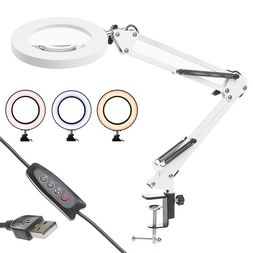 Lampe loupe techrebal led - techrebal, 5x