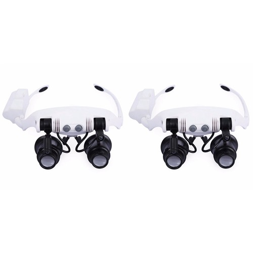 Bandeau led loupe lampe - 2x,
