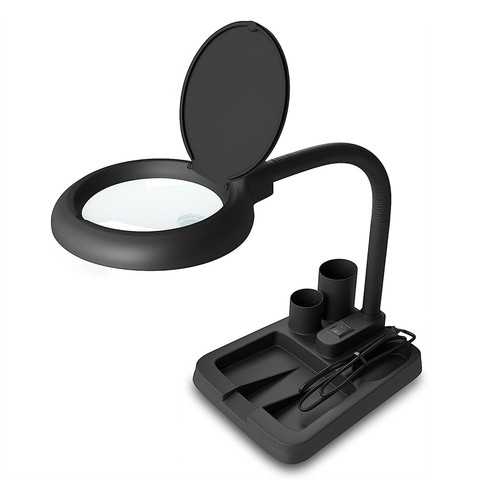 Lampe loupe bureau led - loupe, 5/10