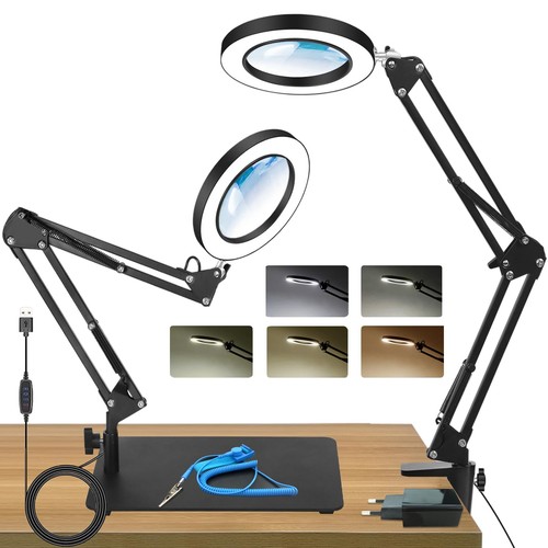 Loupe avec lumière lampes - loupe, 10