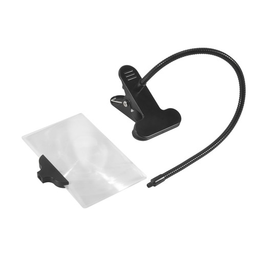 Loupe avec clip - 1x(loupe, 5x